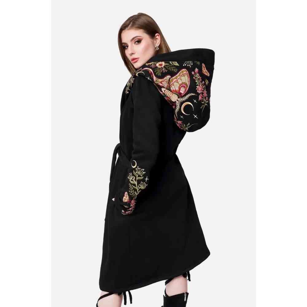 Restyle - Wilderwood Lange cardigan - Zwart